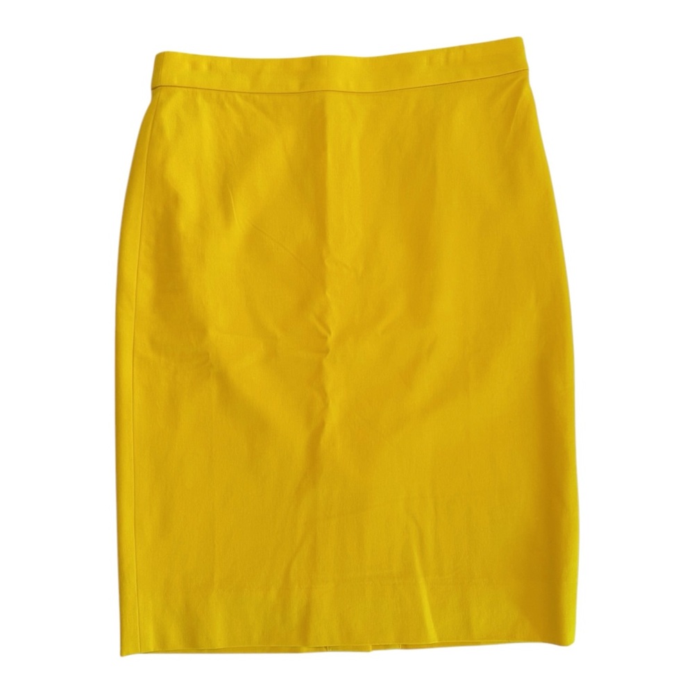J. Crew No 2 Pencil Skirt In Bi Stretch Cotton